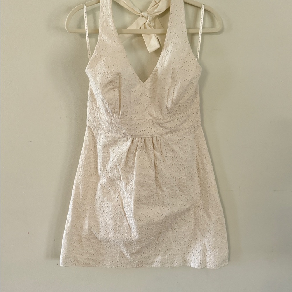 Lilly Pulitzer Eyelet Halter Dress